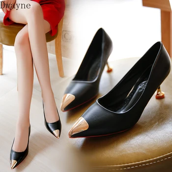 2019 spring and autumn new high heels Korean version of the pointed stiletto shallow mouth wild black women's shoes
2019 spring and autumn new high heels Korean version of the pointed stiletto shallow mouth wild black women's shoes