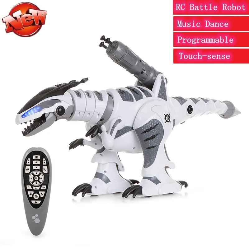 RC Battle Dinosaur Smart RC Robot Dinosaur Intelligent Dinosaur Fighting Robot Programmable Touch-sense Music Dance Toy for Kids
RC Battle Dinosaur Smart RC Robot Dinosaur Intelligent Dinosaur Fighting Robot Programmable Touch-sense Music Dance Toy for Kids