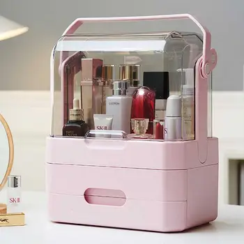 Multi Layers Waterproof Cosmetic Storage Box Transparent Makeup Organizer Acrylic Jewelry Box Drawer Desktop Organizer
Multi Layers Waterproof Cosmetic Storage Box Transparent Makeup Organizer Acrylic Jewelry Box Drawer Desktop Organizer