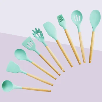Cooking Tools, High-Quality Silicone Cutlery Set, Pliers, Spatula, Spoon, Non-Stick Kitchen Utensils
Cooking Tools, High-Quality Silicone Cutlery Set, Pliers, Spatula, Spoon, Non-Stick Kitchen Utensils