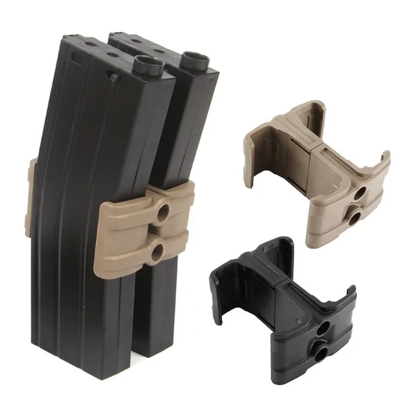 Nylon Polymer Tactical Airsoft 5.56 Magazine Parallel Connector Modified Pouch For AR15 M4 Airgun Paintball Shooting Accessory
Nylon Polymer Tactical Airsoft 5.56 Magazine Parallel Connector Modified Pouch For AR15 M4 Airgun Paintball Shooting Accessory