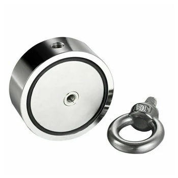 Fishing Magnet Tools 200/300KG Neodymium Double Sided lightweight Detector Lifting Hanging Camping Tent Neodymium Metal Magnet
Fishing Magnet Tools 200/300KG Neodymium Double Sided lightweight Detector Lifting Hanging Camping Tent Neodymium Metal Magnet