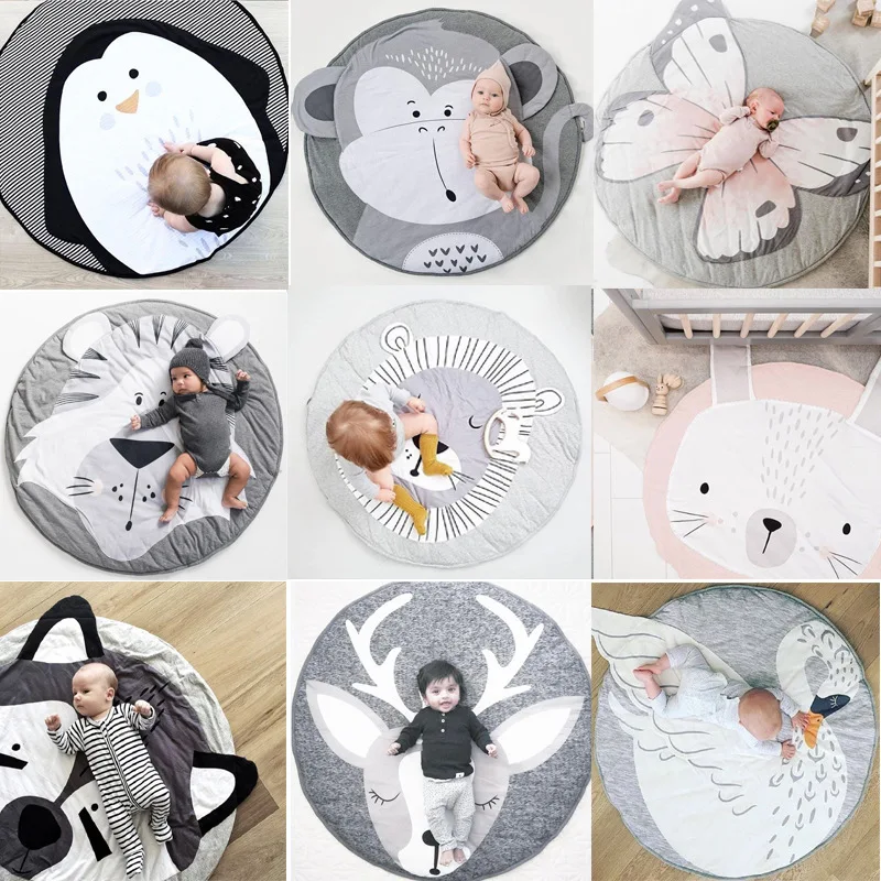 Baby Infant Play Mats Kids Round Crawling Carpet Floor Rug Baby Bedding Blanket Cotton Play Game Pad Mat For Children Room Decor
Baby Infant Play Mats Kids Round Crawling Carpet Floor Rug Baby Bedding Blanket Cotton Play Game Pad Mat For Children Room Decor