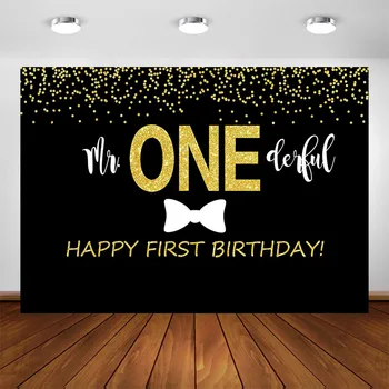 Mr Onederful Backdrop Boy's First Birthday Photography Background Black Tie 1st Birthday Party Backdrops
Mr Onederful Backdrop Boy's First Birthday Photography Background Black Tie 1st Birthday Party Backdrops