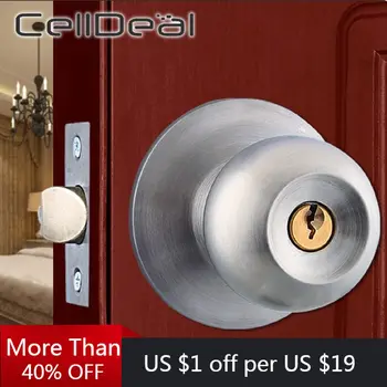 Hardware Stainless Steel Lock Zinc Gallbladder Door Ball Lock Special Split Cover Suitable For Room Door Bathroom Round Lock
Hardware Stainless Steel Lock Zinc Gallbladder Door Ball Lock Special Split Cover Suitable For Room Door Bathroom Round Lock