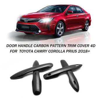 1 Set (4Pcs) Carbon Pattern Door Handle Trim Cover 4D For Toyota Camry Corolla Prius 2018
1 Set (4Pcs) Carbon Pattern Door Handle Trim Cover 4D For Toyota Camry Corolla Prius 2018