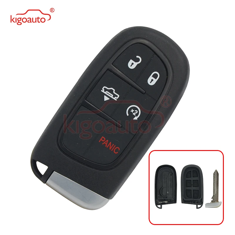 Kigoauto 68159657 Smart key shell case 4+1 button for Dodge RAM 2013 2014 2015 GQ4-54T 2014 2015
Kigoauto 68159657 Smart key shell case 4+1 button for Dodge RAM 2013 2014 2015 GQ4-54T 2014 2015