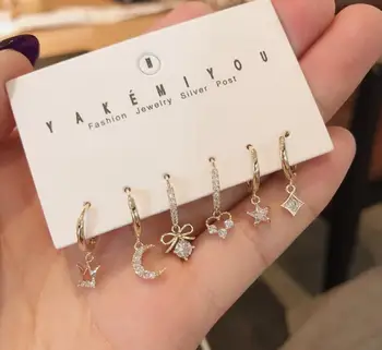 Exquisite micro-set love bow simple and cute small earrings sweet girrls chic ear accessories
Exquisite micro-set love bow simple and cute small earrings sweet girrls chic ear accessories