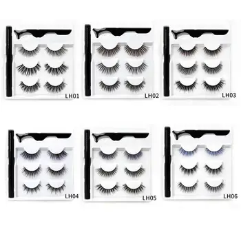 False Eyelashes And Eyeliner Kit- No Glue Non Magnetic 3 Pairs Waterproof Reusable Eyelashes With Sticky Liquid Eyeliner Mascara
False Eyelashes And Eyeliner Kit- No Glue Non Magnetic 3 Pairs Waterproof Reusable Eyelashes With Sticky Liquid Eyeliner Mascara