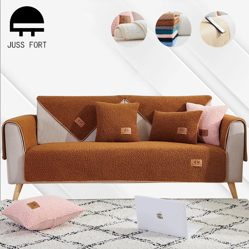 Плотное мягкое плюшевое нескользящее покрывало для дивана из овечьей шерсти в скандинавском стиле, для декора гостиной, оконная подушка
Плотное мягкое плюшевое нескользящее покрывало для дивана из овечьей шерсти в скандинавском стиле, для декора гостиной, оконная подушка