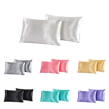 Luxury Silky Satin Pillowcases Soft Pillow Case Cushion, Warm in Winter and Cool in Summer, Machine Washable and Hang Dry 20x40
Luxury Silky Satin Pillowcases Soft Pillow Case Cushion, Warm in Winter and Cool in Summer, Machine Washable and Hang Dry 20x40