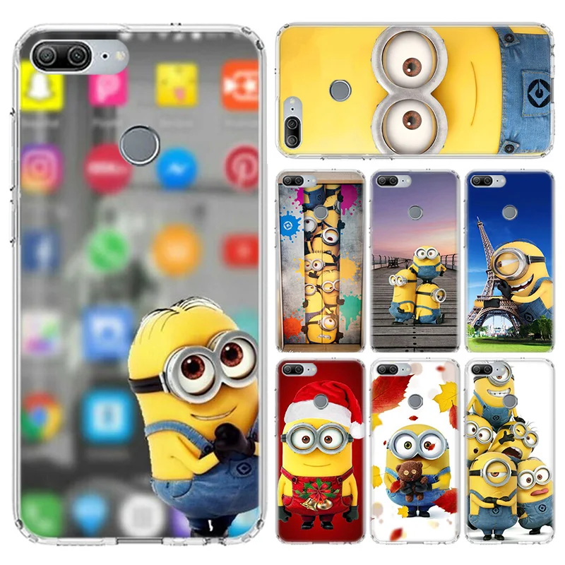 

Erilles Phone Case Cool Minions For Huawei Y9 Y5 Y6 Y7 2019 Coque Honor 10 9 Lite 9X 8X 8S 8A 7S 7A 10i 20i V20 Phone Shell