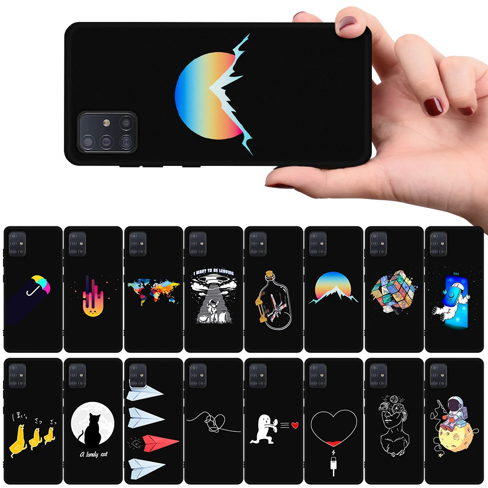 Чехлы с рисунком для Samsung Galaxy S20 Plus Ultra A51 A71 5G A01 A21S A31 M30 M20 M10 M11 M21 A50 мягкие