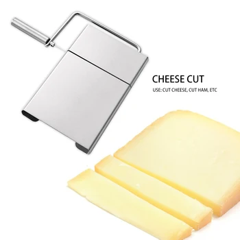 Eco-friendly Butter Cheese Slicer Stainless Steel Cheese Butter Slicer Cutting Board Ham Wire Cutter Kitchen Tools
Eco-friendly Butter Cheese Slicer Stainless Steel Cheese Butter Slicer Cutting Board Ham Wire Cutter Kitchen Tools