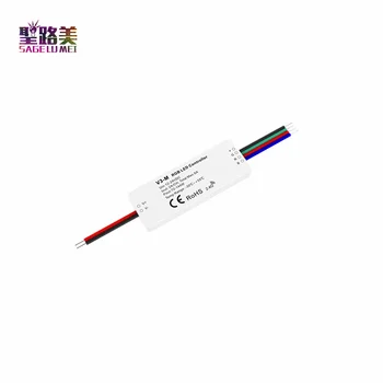 V3-M 12V-24VDC 3CH channel RGB LED Mini RF Controller 2A/CH Max 6A output For 5050 LED RGB strip tape
V3-M 12V-24VDC 3CH channel RGB LED Mini RF Controller 2A/CH Max 6A output For 5050 LED RGB strip tape