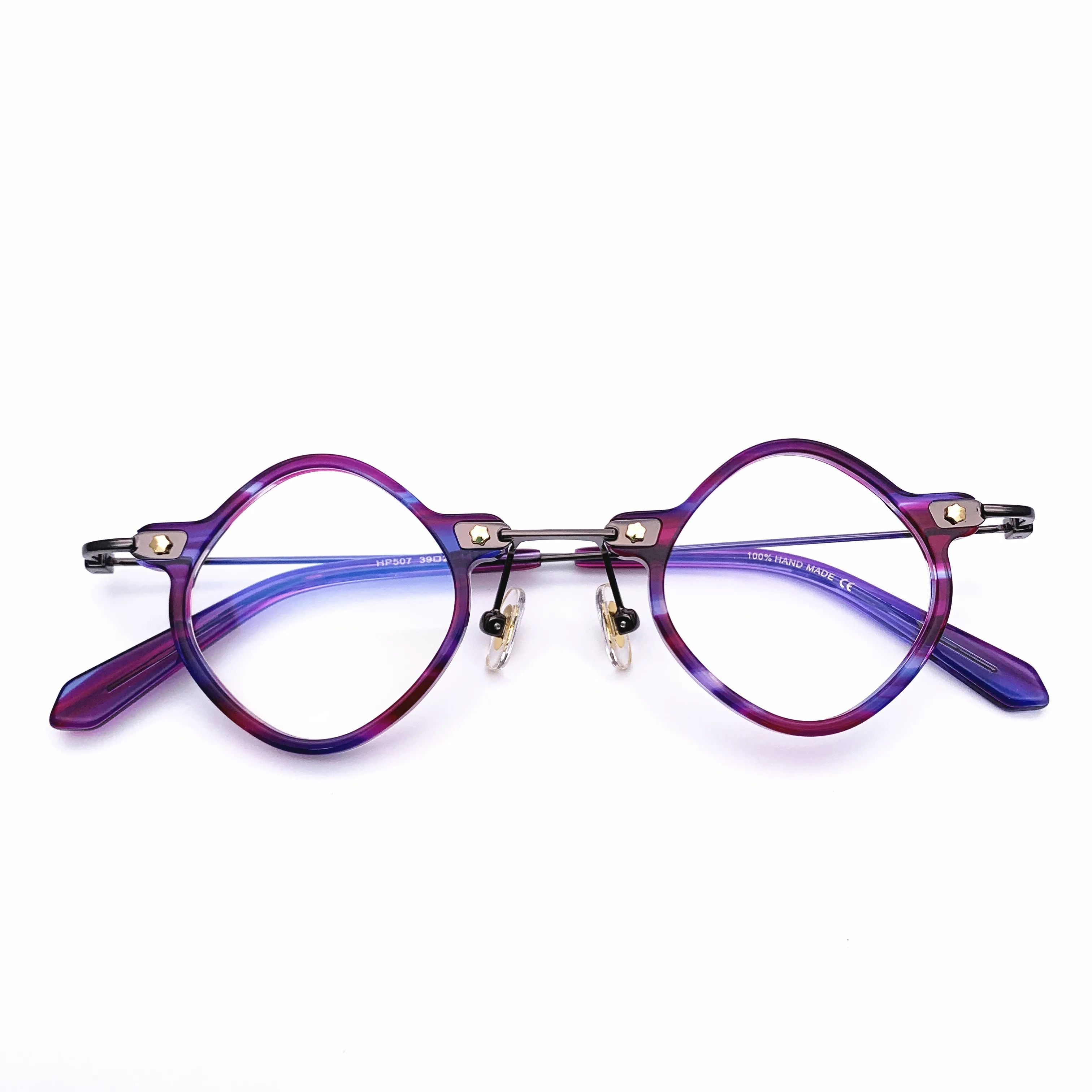 Belight Optical Fancy Vintage Retro Acetate with Metal Square Shape Blonde Design spectacle frame precription lens HP507
Belight Optical Fancy Vintage Retro Acetate with Metal Square Shape Blonde Design spectacle frame precription lens HP507
