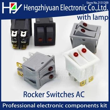 Hzy 6A250V belt cat-eye switch two gang switch double switch Black Gray White Electric heater electric switch LED
Hzy 6A250V belt cat-eye switch two gang switch double switch Black Gray White Electric heater electric switch LED