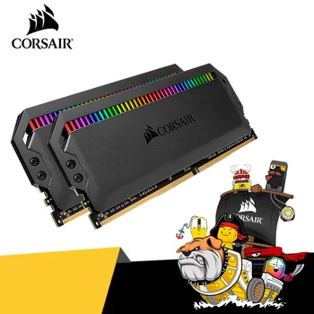 

CORSAIR Dominator Platinum RGB Series Memoria RAM DDR4 16GB 2*8GB DRAM 3000 3200 3600 4800MHz RAM 32GB 64GB 128GB for Desktop