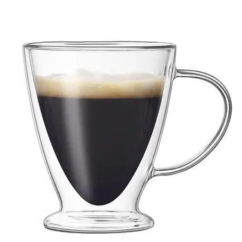 Set of 2 Coffee Mugs 300ml Double Wall Tumbler Glass Cup Insulated Coffee Cups for Tea Latte Espresso Juice
Set of 2 Coffee Mugs 300ml Double Wall Tumbler Glass Cup Insulated Coffee Cups for Tea Latte Espresso Juice