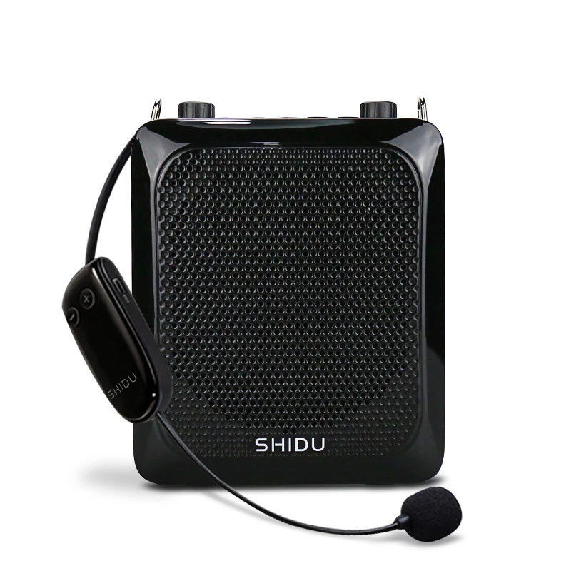 SHIDU 25W Portable Voice Amplifier UHF Wireless Microphone AUX HiFi Recording Mini Audio Sound Bluetooth Speaker For Teacher S28
SHIDU 25W Portable Voice Amplifier UHF Wireless Microphone AUX HiFi Recording Mini Audio Sound Bluetooth Speaker For Teacher S28