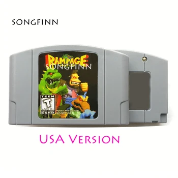 Grey Shell For 64 bit USA Version English Language Game Save Progress - Rampage World Tour
Grey Shell For 64 bit USA Version English Language Game Save Progress - Rampage World Tour