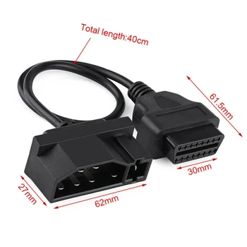 Adapter Diagnostic Cable For Ford Female Interface 1pc Cable Scanner Equipment Practical
Adapter Diagnostic Cable For Ford Female Interface 1pc Cable Scanner Equipment Practical