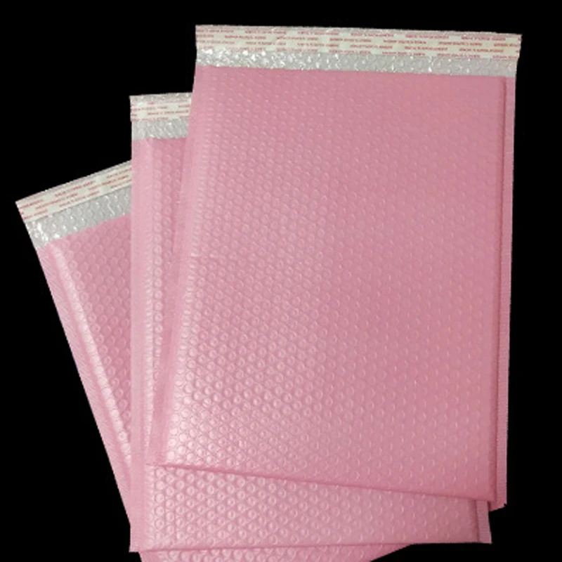 20pcs Pink Bubble Envelope Bag Waterproof Foam Envelope Mailing Bags Mailers Padded Shipping Envelope Plastic Courier Bag 5 size
20pcs Pink Bubble Envelope Bag Waterproof Foam Envelope Mailing Bags Mailers Padded Shipping Envelope Plastic Courier Bag 5 size
