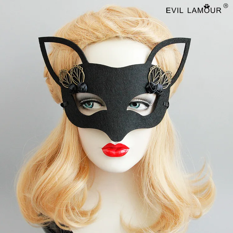 Wedding Party Fox Half Face Mask Halloween Makeup Ball Game Performance Creative Children Adult Mj-88 
Wedding Party Fox Half Face Mask Halloween Makeup Ball Game Performance Creative Children Adult Mj-88