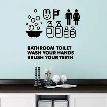 Environmental protection related sticker Studio cafe Sticker Fashion Bus Bath Restroom Can be posted separately Wall Sticke WX69
Environmental protection related sticker Studio cafe Sticker Fashion Bus Bath Restroom Can be posted separately Wall Sticke WX69