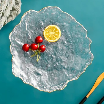 Nordic Irregular Plates Glass Phnom Penh Tableware Ice Cream Fruit Salad Sushi Candy Plate Jewelry Dish Transparent Dessert Tray
Nordic Irregular Plates Glass Phnom Penh Tableware Ice Cream Fruit Salad Sushi Candy Plate Jewelry Dish Transparent Dessert Tray