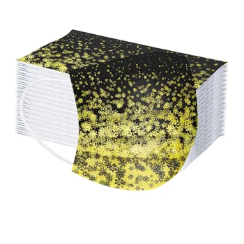 50/100pc Face Mask Adult Christmas Snowflake Print Masque Disposable 3-layer Nonwove Masks Ear Loop Windproof Маска Mascherine
50/100pc Face Mask Adult Christmas Snowflake Print Masque Disposable 3-layer Nonwove Masks Ear Loop Windproof Маска Mascherine