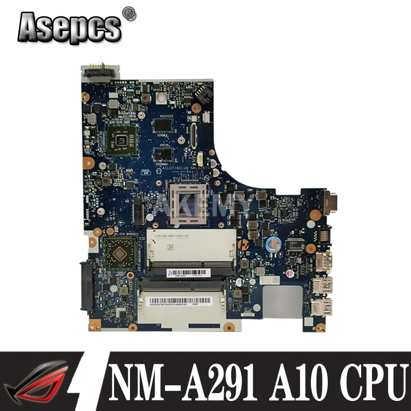 Оригинальный Для For Lenovo Z50-75 G50-75 ACLU7 ACLU8 NM-A291 ноутбук ПК материнская плата A10-7300 ЦП |