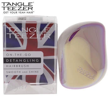 

Tangle Teezer Hair Brush Compact Styler On-The-Go Detangling Hairbrush - Holographic for Women - 1 Pc