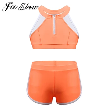 2PCS Kids Girls Summer Sports Sets Tankini Sleeveless Mesh Splice Zippered Swimsuit Swimwear Bathing Suit Set Tops with Bottoms
2PCS Kids Girls Summer Sports Sets Tankini Sleeveless Mesh Splice Zippered Swimsuit Swimwear Bathing Suit Set Tops with Bottoms