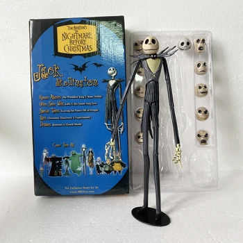 Jack Skellington Figure Animation The Nightmare Before Christmas Henry Selick Tim Burton Action Figure Model Toy Doll Gift
Jack Skellington Figure Animation The Nightmare Before Christmas Henry Selick Tim Burton Action Figure Model Toy Doll Gift