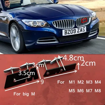 Front Grille Emblem Bracket for BMW M M1 M2 M3 M4 M5 M6 M7 M8 Logo M Colour Badge Car Styling Sticker Glossy black chrome silver 
Front Grille Emblem Bracket for BMW M M1 M2 M3 M4 M5 M6 M7 M8 Logo M Colour Badge Car Styling Sticker Glossy black chrome silver