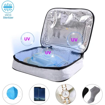 Portable LED UV Cleaner And Sanitizer Bag Luminum Foil Liner Disinfector Respira Cloth Material Sterilization Bag Home Storage
Portable LED UV Cleaner And Sanitizer Bag Luminum Foil Liner Disinfector Respira Cloth Material Sterilization Bag Home Storage
