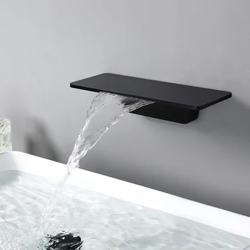Bagnolux Matte Waterfall Bath Sink Faucet Basin Mixer Tap Black Rectangular Brass Elegant Life Decoration Bathroom Hotel Faucet
Bagnolux Matte Waterfall Bath Sink Faucet Basin Mixer Tap Black Rectangular Brass Elegant Life Decoration Bathroom Hotel Faucet