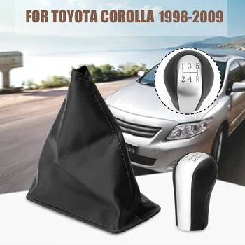 5 Speed Black Pu Leather Gear Stick Shift Knob Gaiter Boot Cover for Toyota Corolla 1998 1999 2000 2001 2002 2003 2004 2005-2009
5 Speed Black Pu Leather Gear Stick Shift Knob Gaiter Boot Cover for Toyota Corolla 1998 1999 2000 2001 2002 2003 2004 2005-2009