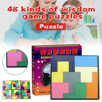 Blocks Puzzle Intelligence Puzzle Game Colorful Toy for Children Adults FJ88
Blocks Puzzle Intelligence Puzzle Game Colorful Toy for Children Adults FJ88