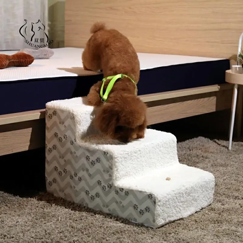 Pet Stair Dog Ladder Bed 3/4 Steps for Small Dogs Cat Sofa House Stairs Removable Anti-slip Ramp Puppy Chihuahua Supplies
Pet Stair Dog Ladder Bed 3/4 Steps for Small Dogs Cat Sofa House Stairs Removable Anti-slip Ramp Puppy Chihuahua Supplies