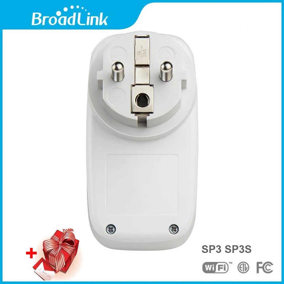 Broadlink SP3 SP3 S Smart Socket Timer Plug Energy Monitor Smart Plug Enchufe Inteligente Smart Socket Enchufe Wifi APP Controls
Broadlink SP3 SP3 S Smart Socket Timer Plug Energy Monitor Smart Plug Enchufe Inteligente Smart Socket Enchufe Wifi APP Controls