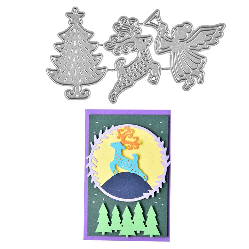 Eastshape Christmas Tree Dies Elk Metal Cutting Dies Scrapbooking for Card Making DIY Embossing Cuts Craft Letter Dies New
Eastshape Christmas Tree Dies Elk Metal Cutting Dies Scrapbooking for Card Making DIY Embossing Cuts Craft Letter Dies New