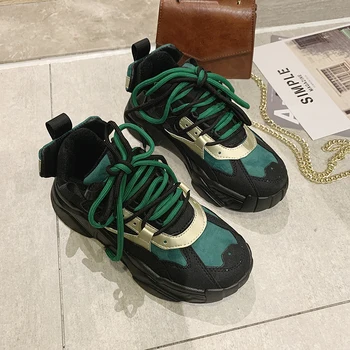 Sooneeya PU Colorful Chunky Sneakers Women Flat Platform Casual Shoes Woman Outdoor Street Shoes Creeper Trendy Vulcanized Shoe
Sooneeya PU Colorful Chunky Sneakers Women Flat Platform Casual Shoes Woman Outdoor Street Shoes Creeper Trendy Vulcanized Shoe