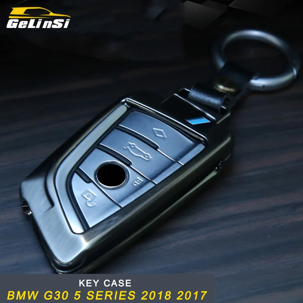 Фото GELINSI Zinc alloy key cover cap case accessories for BMW G30 5 series 2018 2017 18 X3 G01 | Автомобили и мотоциклы