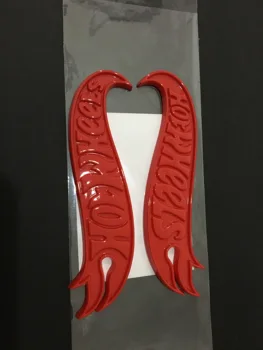 1pair red Hot Wheels Flames Emblem Badge Hot Rod, Mustang, Camaro
1pair red Hot Wheels Flames Emblem Badge Hot Rod, Mustang, Camaro
