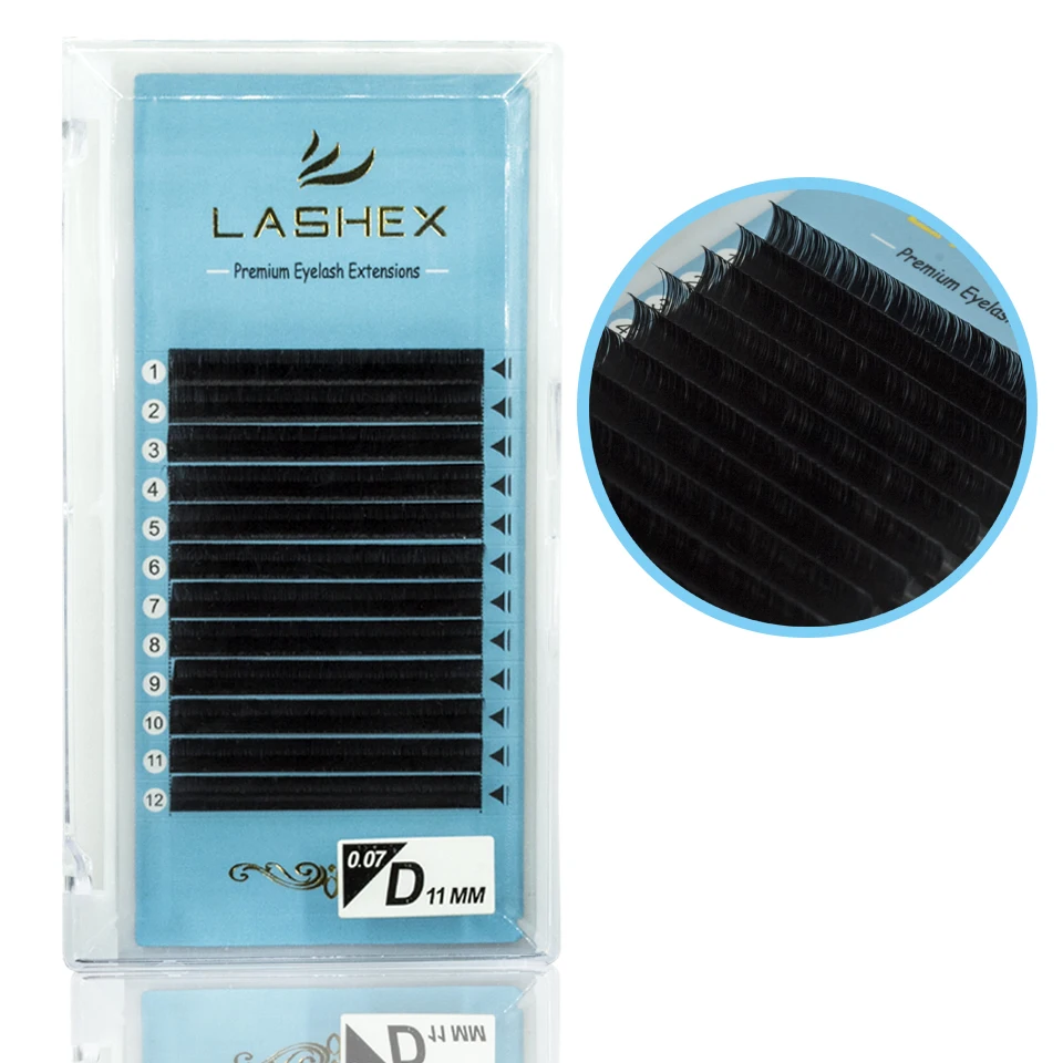 LASHEX 12 Rows/lot Handmade Korea Silk Eyelashes Extensions False Mink Individual Eyelashes Russian Volume Lashes
LASHEX 12 Rows/lot Handmade Korea Silk Eyelashes Extensions False Mink Individual Eyelashes Russian Volume Lashes