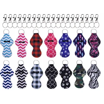 20Pcs Chapstick Keyring Holder with20pcs Metal Clip Cords Neoprene Chapstick Keychain Holder Party Holiday Gifts Christmas Gift
20Pcs Chapstick Keyring Holder with20pcs Metal Clip Cords Neoprene Chapstick Keychain Holder Party Holiday Gifts Christmas Gift