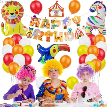 Carnival Circus Theme Party 1st Balloon Banner Birthday Party Decorations for Home Kids Favor Ballon Baby Shower Supplies
Carnival Circus Theme Party 1st Balloon Banner Birthday Party Decorations for Home Kids Favor Ballon Baby Shower Supplies