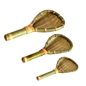 3Pack Bamboo Colander Multipurpose Rice Wash Strainer Mesh Cereal Drying Basket Sieve Fried Filter Spoon Kitchen Supply
3Pack Bamboo Colander Multipurpose Rice Wash Strainer Mesh Cereal Drying Basket Sieve Fried Filter Spoon Kitchen Supply